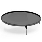 Abaco Low Coffee Table - High Gloss Titanium