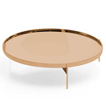 Abaco Low Coffee Table - High Gloss Bronze
