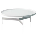 Abaco Coffee Table - Matte White Lacquer