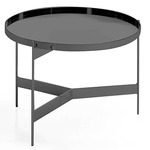 Abaco Tall Coffee Table - High Gloss Titanium