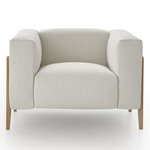All In Armchair - Oak / Beige