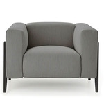All In Armchair - Grey Oak / Grey