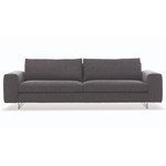 Duo Sofa - High Gloss Titanium / Grey