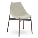 Gamma Chair - Walnut / Beige