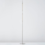 Reed Floor Lamp - Polished Nickel