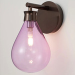 Cintola Wall Sconce - Satin Bronze / Rose