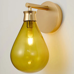Cintola Wall Sconce - Satin Gold / Olive