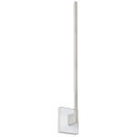 Klee Wall Sconce 277V - Polished Nickel / White Marble