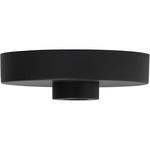 Line Voltage 5 Inch Shallow Canopy - Matte Black