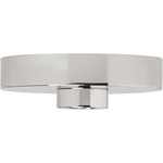 Line Voltage 5 Inch Shallow Canopy - Polished Nickel