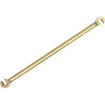 Trellis Spacer - Natural Brass