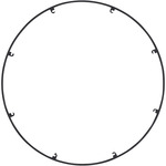Trellis Spacer Round - Nightshade Black