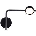 Elbo Swing Arm Wall Light - Black