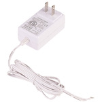 24VDC 20W Plug-In Power Supply with Open Splice - White