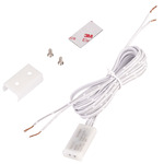 24V AC/DC 2-Conductor Wire Infrared Sensor Switch - White