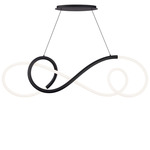 Solo Linear Pendant - Black