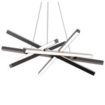 Parallax Cluster Pendant - Black