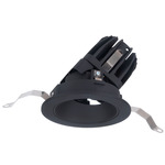 FQ 2IN 15W Shallow Round Adjustable Trim Downlight - Black