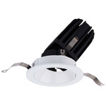 FQ 2IN 25W Round Adjustable Trim Downlight - White