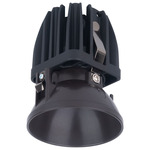 FQ 2IN 15W Shallow Round Trimless Downlight - Dark Bronze