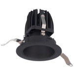 FQ 2IN 15W Shallow Round Trim Downlight - Black