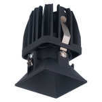 FQ 2IN 15W Shallow Square Trimless Downlight - Black