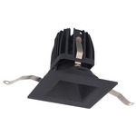 FQ 2IN 15W Shallow Square Trim Downlight - Black