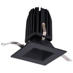 FQ 2IN Square Trimmed Downlight Trim - Black
