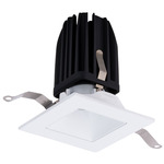 FQ 2IN Square Trimmed Downlight Trim - White