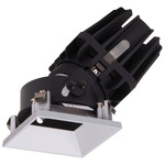FQ 4 inch Square Adjustable Trimless Downlight - Haze