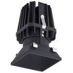 FQ 4IN 28W Square Trimless Downlight - Black