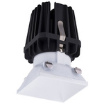 FQ 4IN 28W Square Trimless Downlight - White