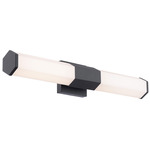 Remi Bathroom Vanity Light - Black / White