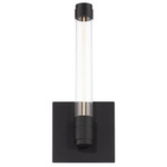 Jedi Wall Sconce - Black / Clear