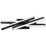 Parallax Cluster Wall Sconce - Black / White