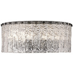 Glacier Ceiling Light - Matte Black / Clear