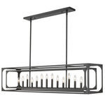 Easton Linear Pendant - Matte Black