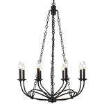 Arabella Chandelier - Matte Black