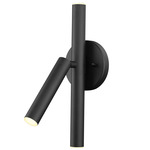 Forest Wall Sconce - Matte Black