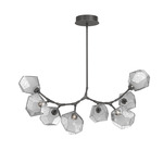 Gem Modern Branch Chandelier - Graphite / Smoke