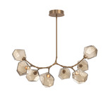 Gem Modern Branch Chandelier - Novel Brass / Bronze