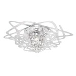 Aurora Mini Ceiling Flush - Transparent