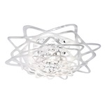 Aurora Mini Ceiling Flush - White