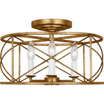 Beatrix Ceiling Light - Antique Gild