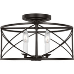 Beatrix Ceiling Light - Aged Iron