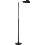 Belmont Large Floor Lamp - Aged Iron / Aged Iron