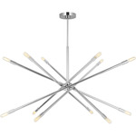 Eastyn Chandelier - Polished Nickel