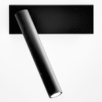Mira Adjustable Wall Sconce - Overstock - Matte Black