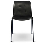 Primum Stackable Chair - Black / Black