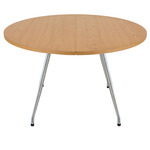 Primum Table - Stainless Steel / Oak Veneer